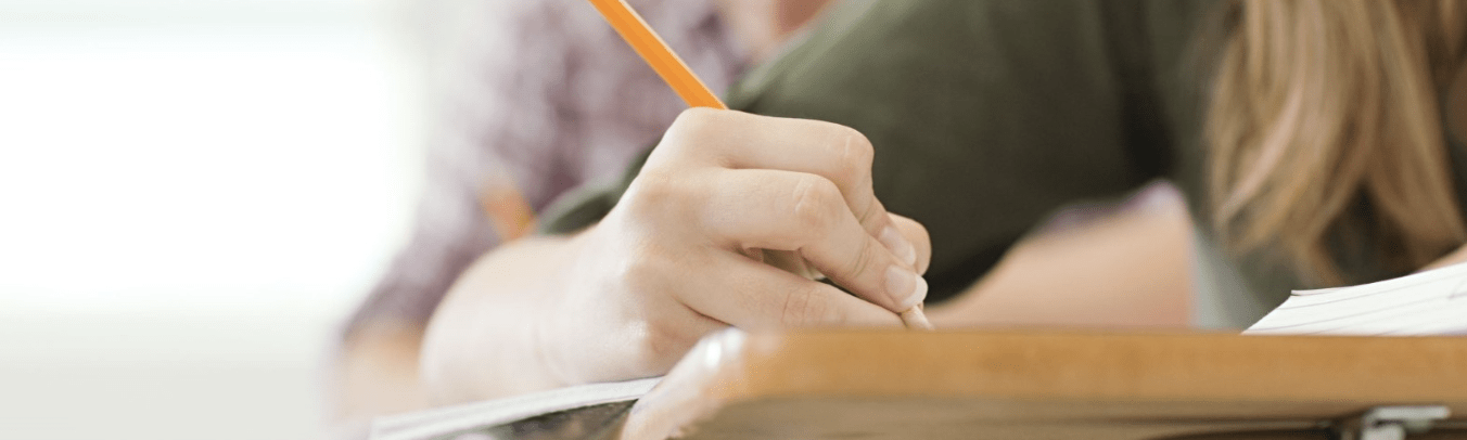 Person writing
